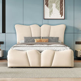 Bellemave® Velvet Upholstered Platform Bed - Bellemave
